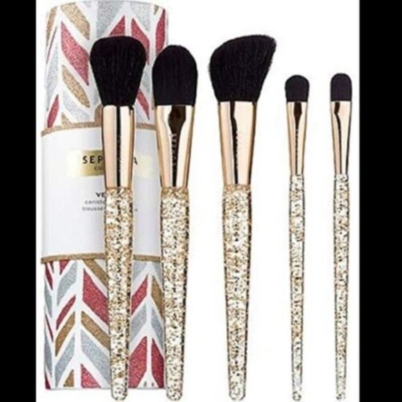 Sephora Collection Vessel Canister MakeUp Brush Set NEW - Picture 1 of 1